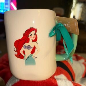 Rae Dunn Artisan Collection Mug with Green Handle